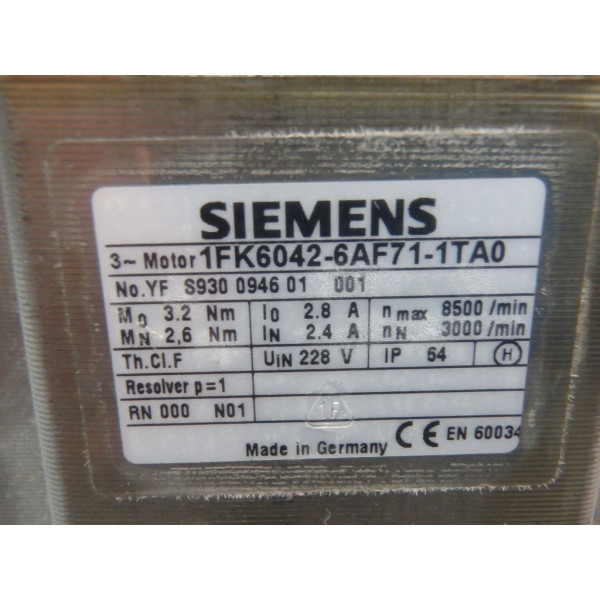 SIEMENS 1FK6042-6AF71-1TA0