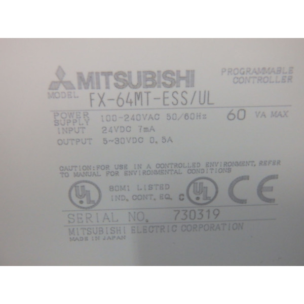 MITSUBISHI FX-64MT-ESS/UL