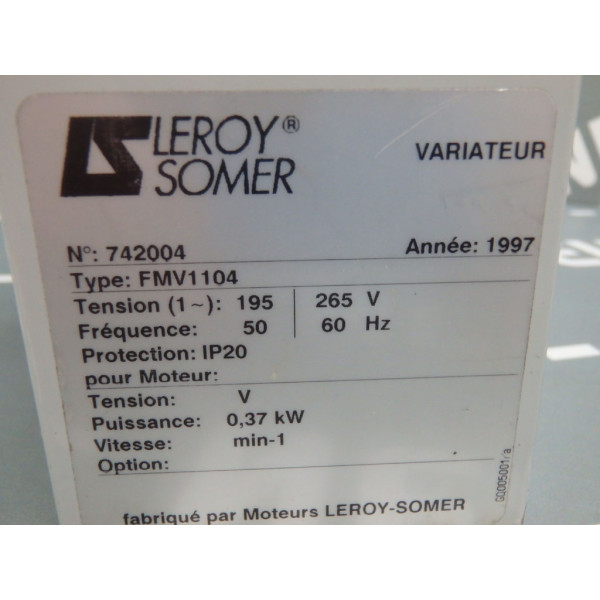 LEROY SOMER  FMV1104