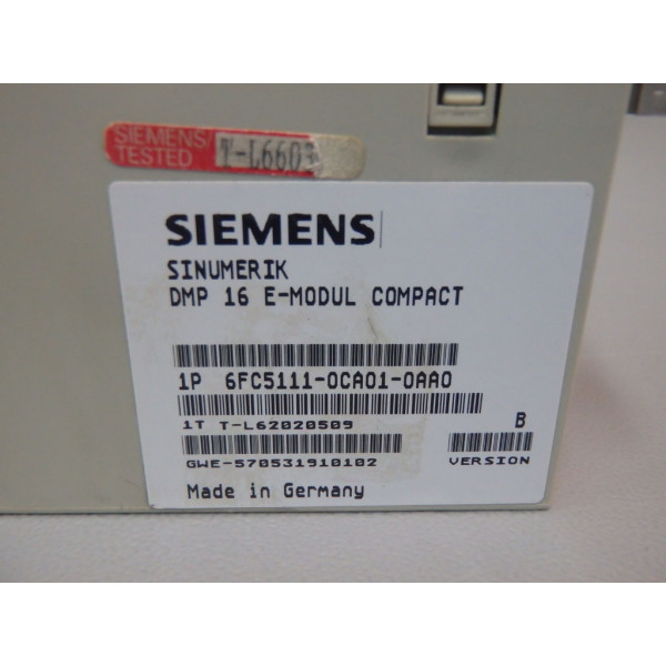 SIEMENS 6FC5111-0CA01-0AA0