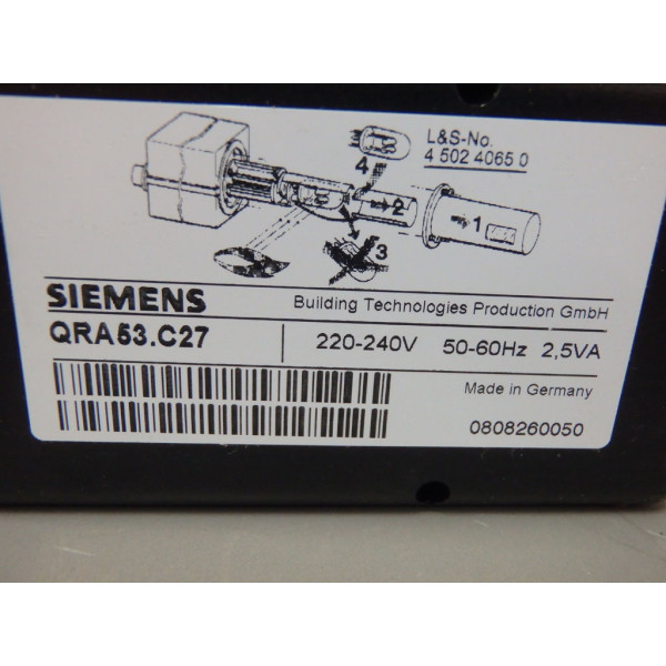SIEMENS QRA53.C27