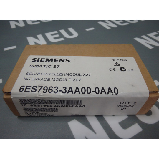 SIEMENS 6ES7963-3AA00-0AA0