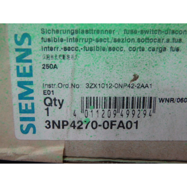 SIEMENS 3PN4270-0FA01