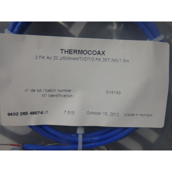 THERMOCOAX 2FKAC20.J/500MM/TI/TD/2FK35T.NN/1.5M
