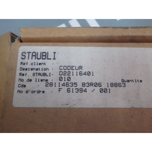 STAUBLI D22116401