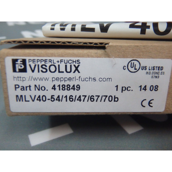 PEPPERL+FUCHS MLV40-54/16/47/67/70B
