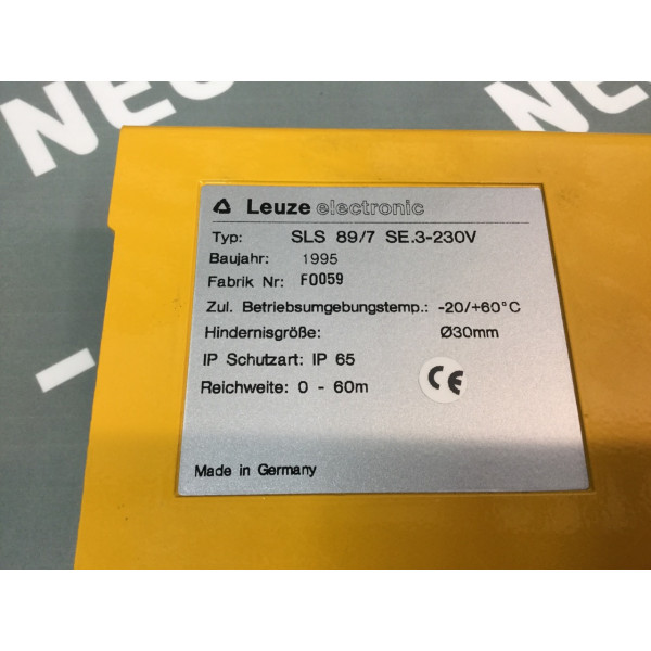 LEUZE ELECTRONIC SLS89/7SE.3-230V
