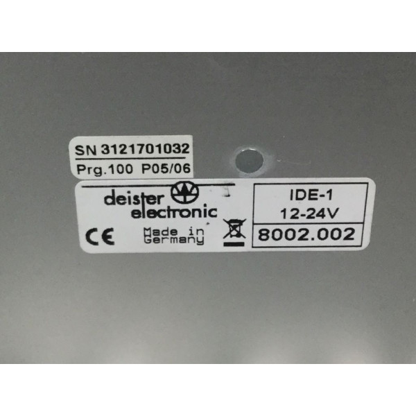 DEISTER ELECTRONIC IDE-1