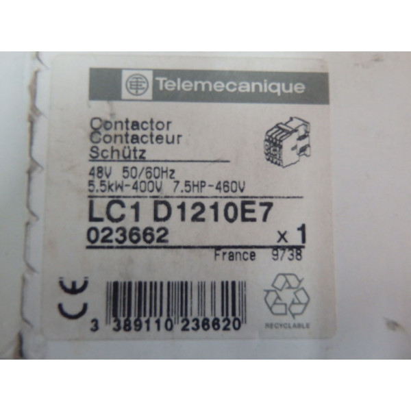 TÉLÉMÉCANIQUE  LC1D1210E7