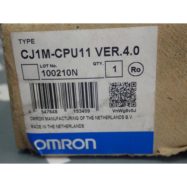 OMRON CJ1M-CPU11VER.4.0