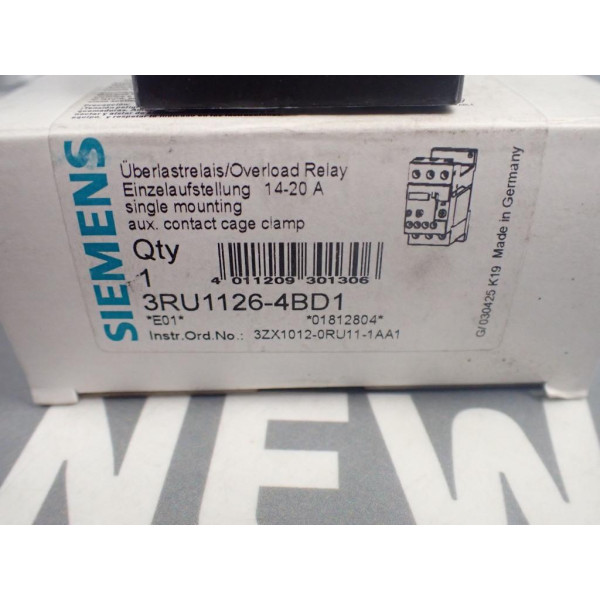 SIEMENS 3RU1126-4BD1