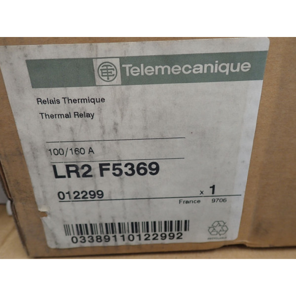 TÉLÉMÉCANIQUE  LR2F5369