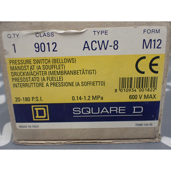 SQUARE D ACW-8M12 SERIEC