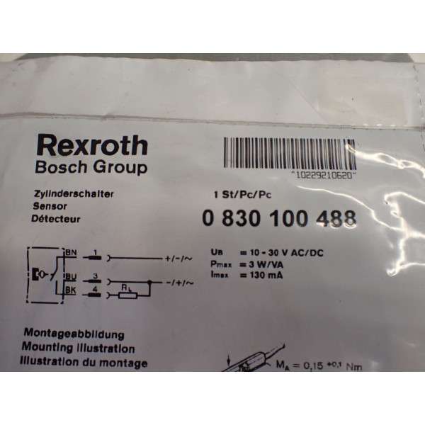 REXROTH  0830100488