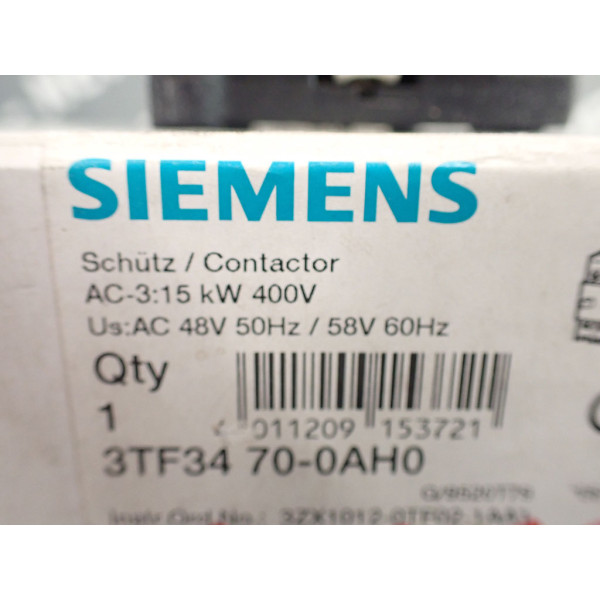 SIEMENS 3TF3470-0AH0