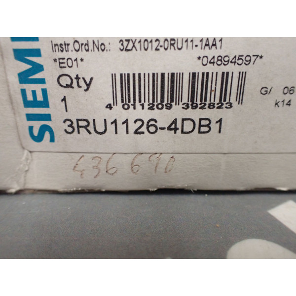 SIEMENS 3RU1126-4DB1