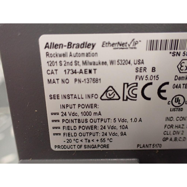 ALLEN-BRADLEY 1734-AENT