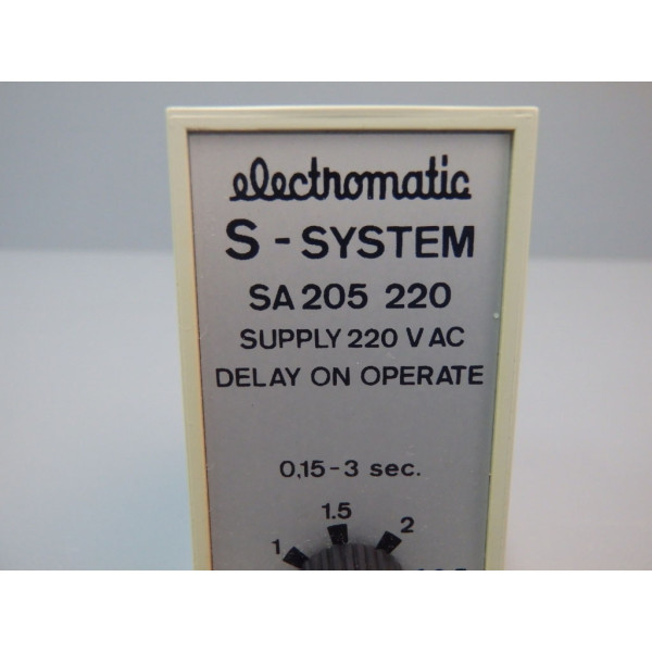 ELECTROMATIC SA205-220