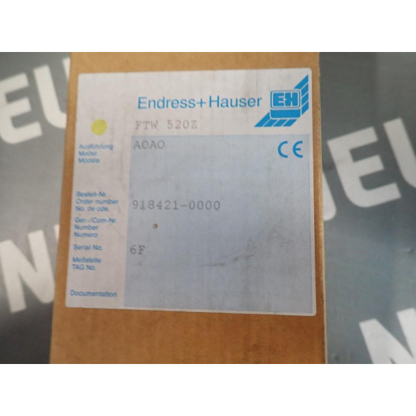 ENDRESS+HAUSER FTW520Z