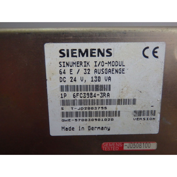 SIEMENS 6FC3984-3RA