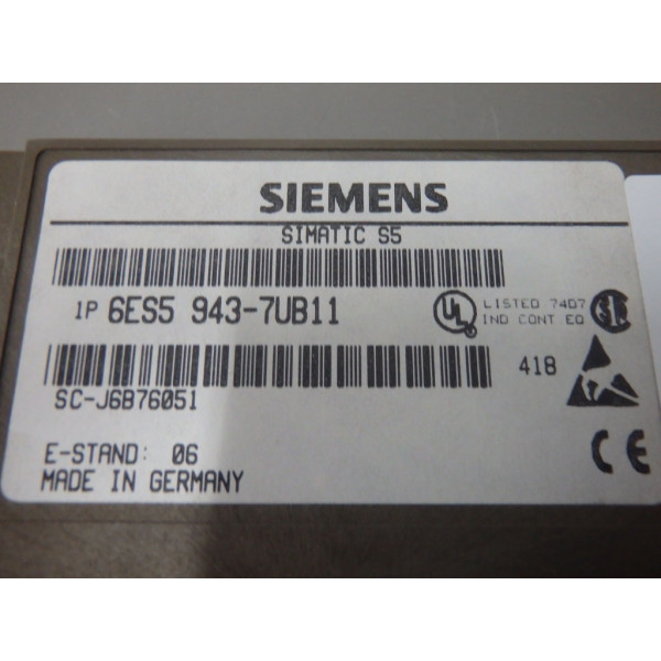 SIEMENS 6ES5943-7UB11