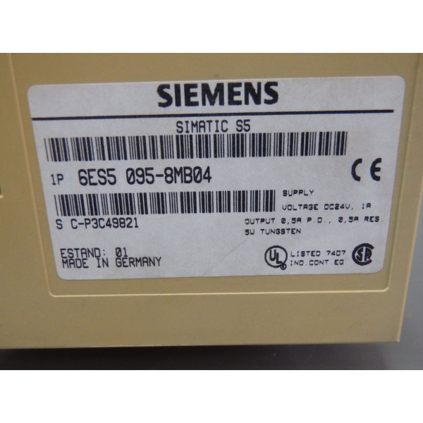 SIEMENS 6ES5095-8MB04