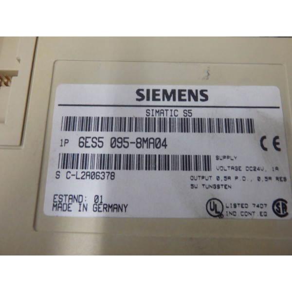 SIEMENS 6ES5095-8MA04