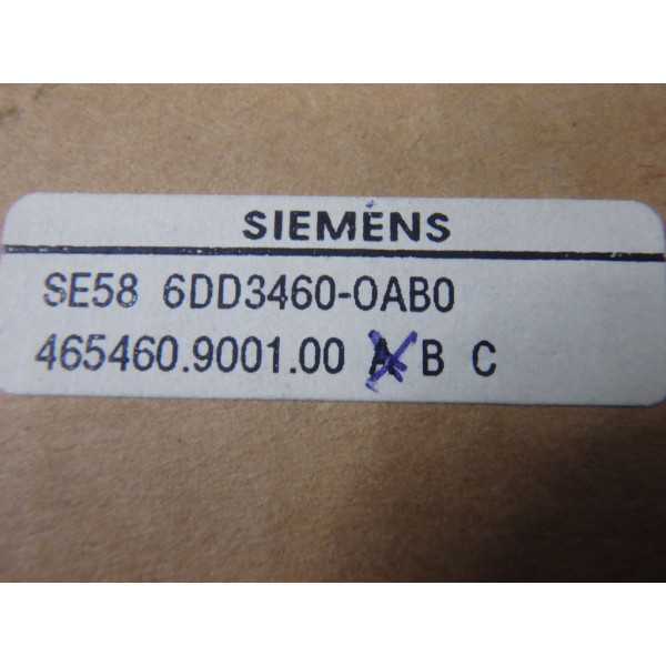 SIEMENS 6DD3460-0AB0
