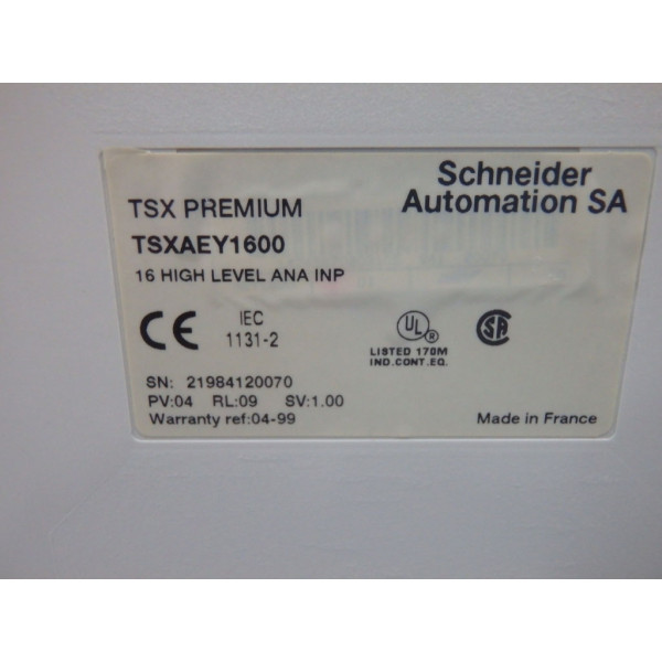 SCHNEIDER  TSXAEY1600