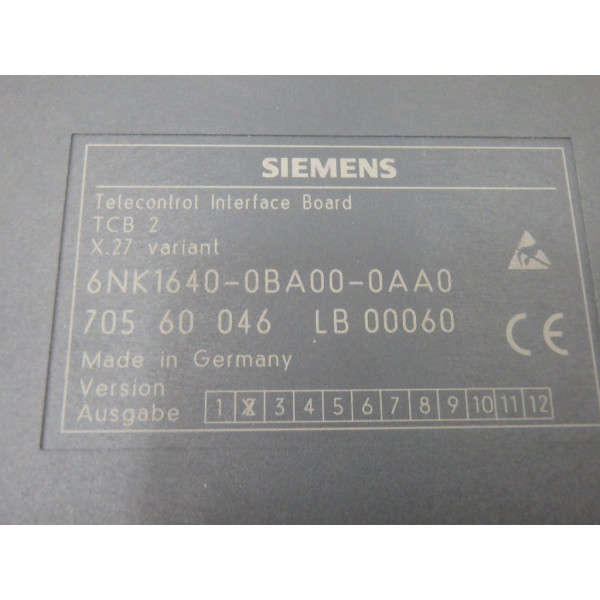 SIEMENS 6NK1640-0BA00-0AA0