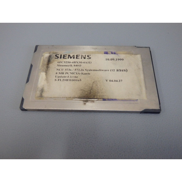 SIEMENS 6FC5250-4BX30-4AH3