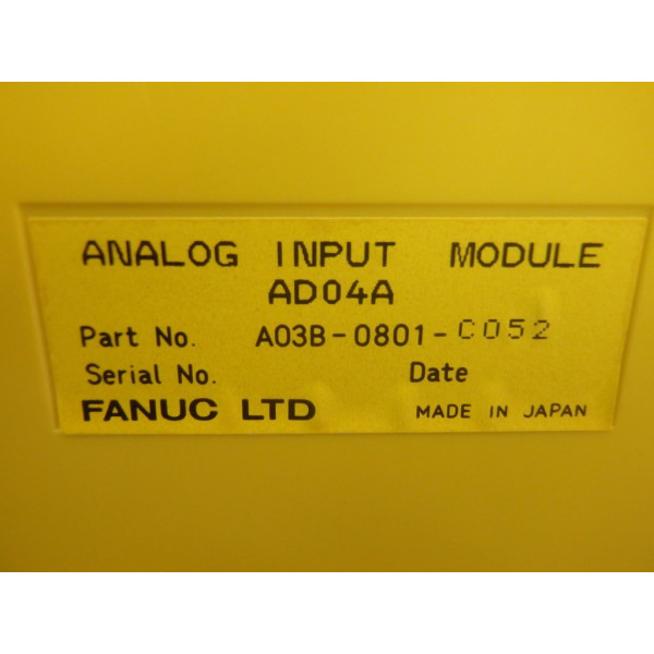 FANUC A03B-0801-C052