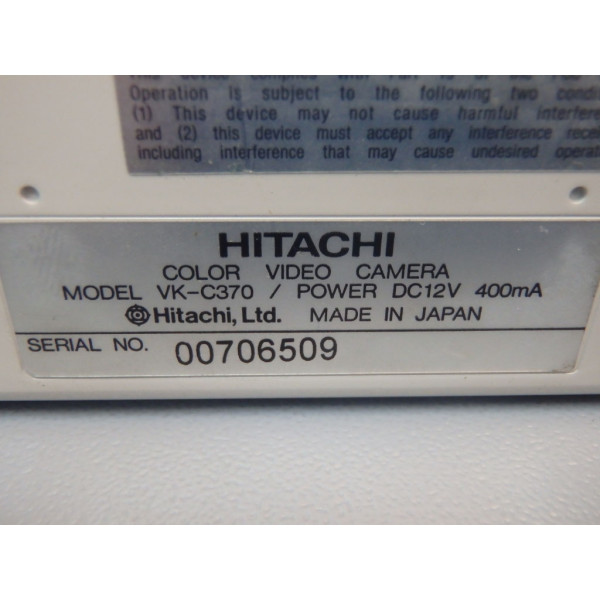 HITACHI VK-C370