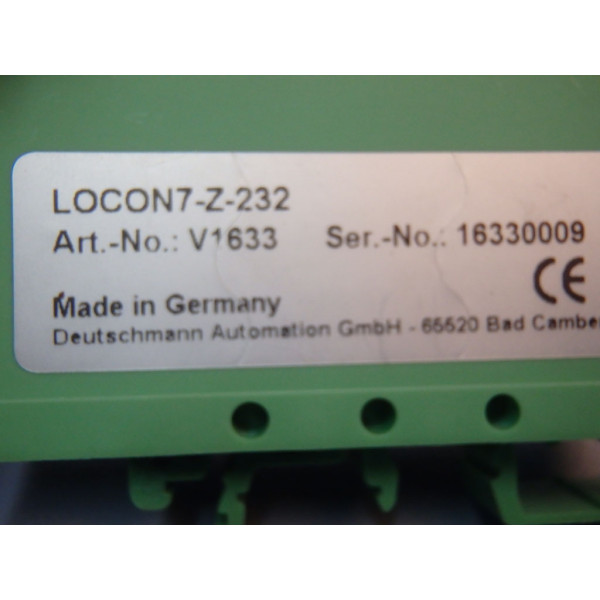 DEUTSCHMANN AUTOMATION LOCON7-Z-232