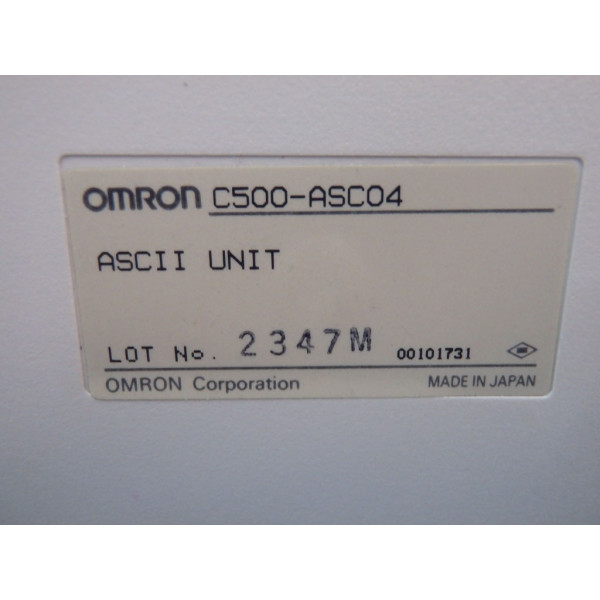 OMRON C500-ASC04