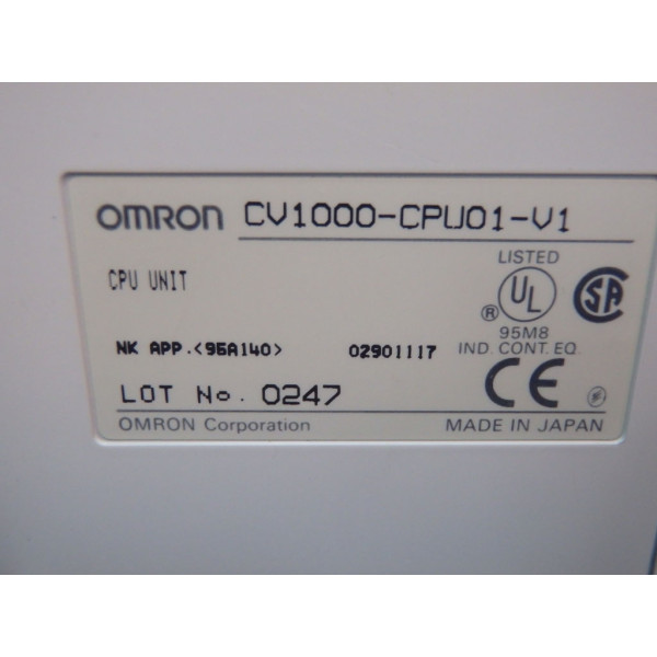 OMRON CV1000-CPU01-V1