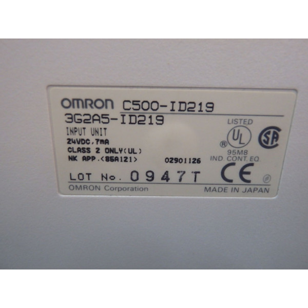 OMRON C500-ID219