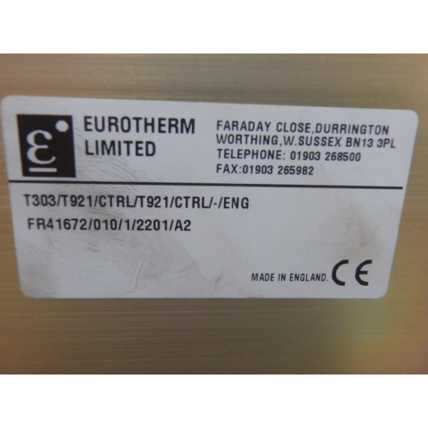 EUROTHERM T303/T921/CTRL/T921/CTRL/-/ENG