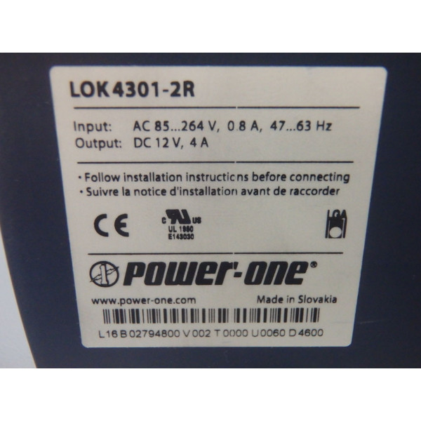 POWER ONE LOK4301-2R