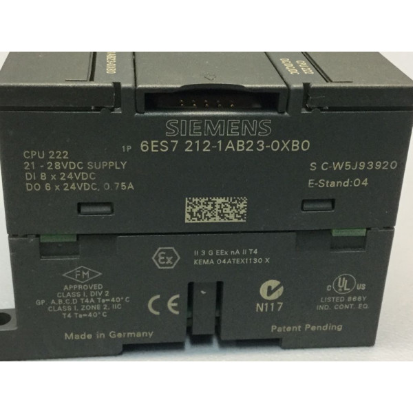 SIEMENS 6ES7212-1AB23-0XB0
