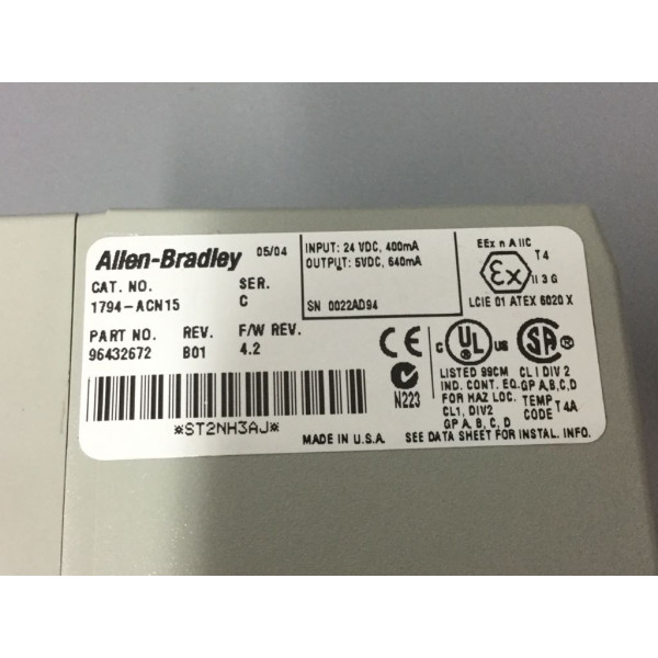 ALLEN-BRADLEY 1794-ACN15