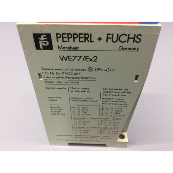 PEPPERL+FUCHS WE77/EX2