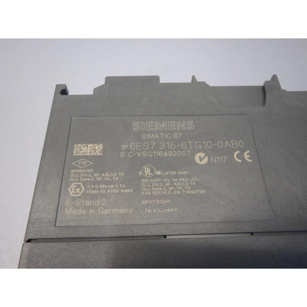 SIEMENS 6ES7315-6TG10-0AB0