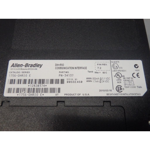 ALLEN-BRADLEY 1756-DHRIO/E