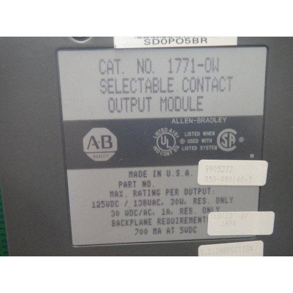 ALLEN-BRADLEY 1771-OW