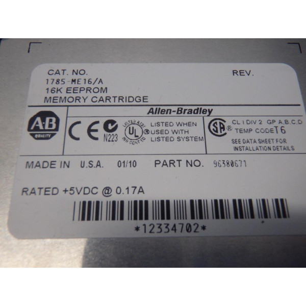 ALLEN-BRADLEY 1785-ME16/A