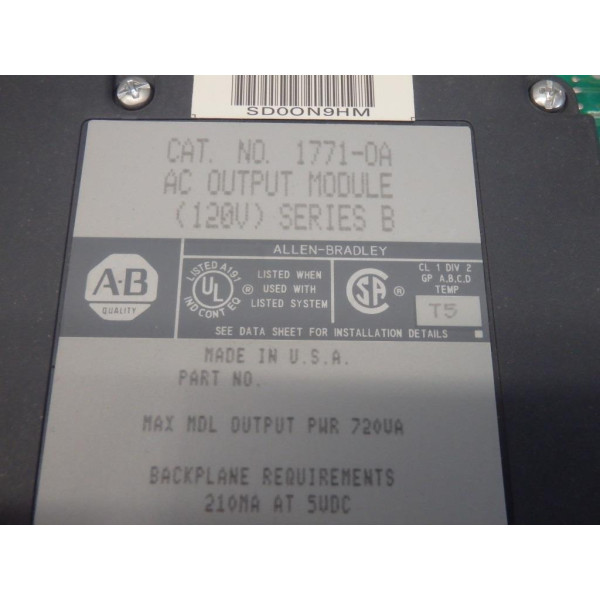 ALLEN-BRADLEY 1771-0A